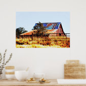 Altes vergessenes Land Art Poster (Küche)