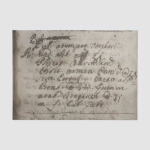 Altes vergilbtes Pergamentpapier-Manuskript-Journa Seidenpapier