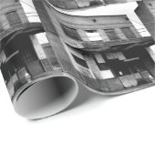 Altes verlassenes Gebäude Geschenkpapier (Rolleneckpunkt)
