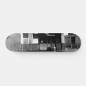 Altes verlassenes Gebäude Skateboard (Horizontal)