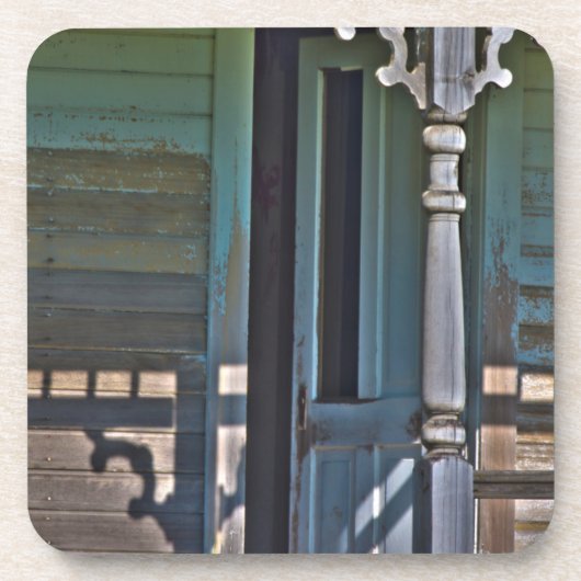 Altes, verlassenes Gehöft Untersetzer (Vorderseite)