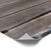 Altes, verlassenes Haustier Poster (Ecke)