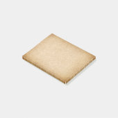 Altes verpackenpapier mit Streifen für Hintergrund Post-it Klebezettel (angewinkelt)