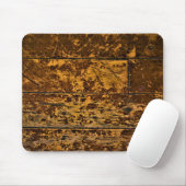 Altes verschlissenes Holzpaneel Mousepad (Mit Mouse)
