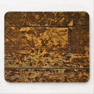 Altes verschlissenes Holzpaneel Mousepad
