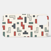 Altes Videospiel, nahtloses Muster, Hintergrund  Case-Mate iPhone Hülle (Rückseite (Horizontal))