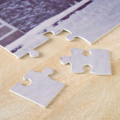 Altes viktorianisches Haus am Weihnachten Puzzle (Seite)