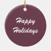 Altes viktorianisches Haus mit kundengerechter Keramikornament (Hinten)