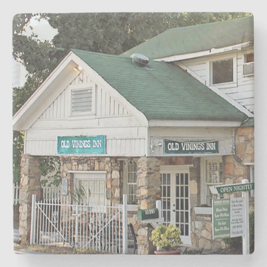 Altes Vinings Gasthaus, Vinings, Atlanta, Steinuntersetzer (Vorderseite)