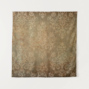 Altes Vintage-Wallpaper. Grunge-Hintergrundwallpap Wandteppich