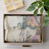 Altes Vintages antikes Seidenpapier (Geschenk)