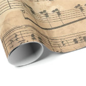 Altes Vintages Antiquariat-2 Geschenkpapier (Rolleneckpunkt)