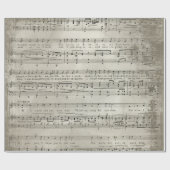 Altes Vintages Antiquitätenblatt 4 Geschenkpapier (Flach)