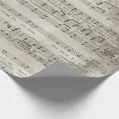 Altes Vintages Antiquitätenblatt 4 Geschenkpapier (Ecke)