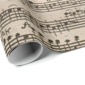 Altes Vintages Antiquitätenblatt-6 Geschenkpapier (Rolleneckpunkt)