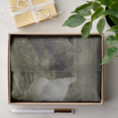 Altes Vintages Barnyard Country Chicken Seidenpapier (Geschenk)