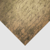 Altes Vintages Handschriftenpapier Seidenpapier (Ausschnitt)