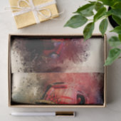 Altes Vintages klassisches Auto-Dekoupage Seidenpapier (Geschenk)