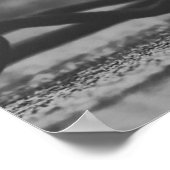 Altes Vintages Schwarzes Telefon Poster (Ecke)