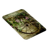 Altes Wagenrad Magnet (Rechte Seite)