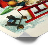 Altes Weihnachten Poster (Ecke)