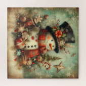 Altes Weihnachtsrätsel Puzzle (Horizontal)