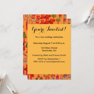 Altes Weihnachtsspielzeug Kinder spielen Einladung