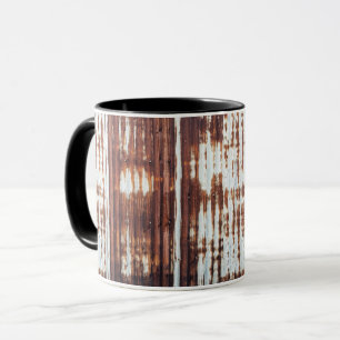 Altes Wellblech Tasse