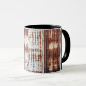 Altes Wellblech Tasse (VorderseiteRechts)