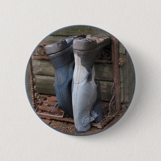 Altes Wellies Button (Vorderseite)
