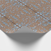 Altes Wellmetall Geschenkpapier (Ecke)