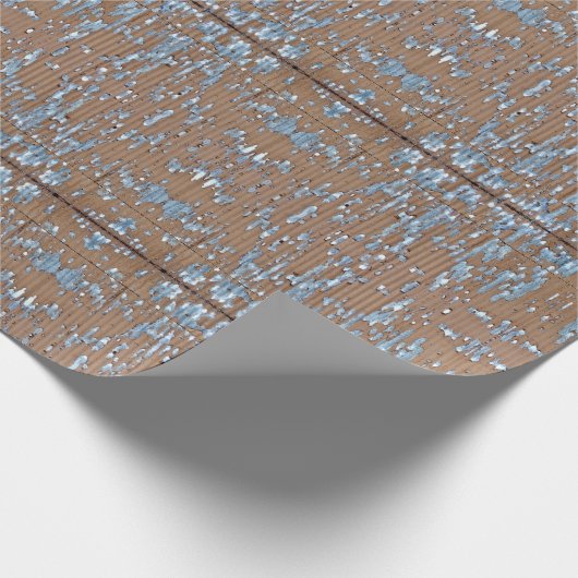 Altes Wellmetall Geschenkpapier (Ecke)