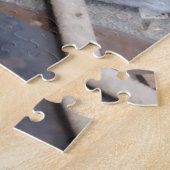 Altes Werkzeug-Foto-Puzzlespiel mit Geschenkboxen Puzzle (Seite)