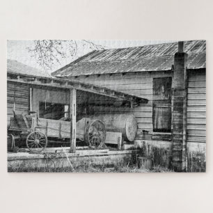 Altes West-Puzzle Puzzle