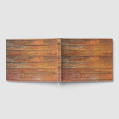 Altes Wetter Holzfußboden Gästebuch (Voll)