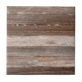 Altes Wetterholz Außenwand eines Bauernhauses Fliese (Vorderseite)