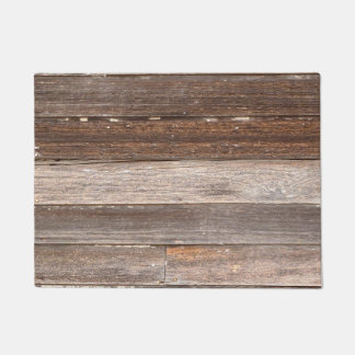 Altes Wetterholz Außenwand eines Bauernhauses Fußmatte