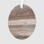 Altes Wetterholz Außenwand eines Bauernhauses Ornament (Vorderseite)