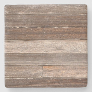 Altes Wetterholz Außenwand eines Bauernhauses Steinuntersetzer