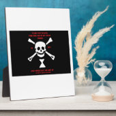 Altes Wikingergebet...Angst nicht Tod Fotoplatte (Seite)