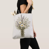 Altes Wildblumenbouquet Tasche (Von Nahem)