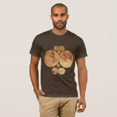 Altes World Map Designer-Geschenk T-Shirt (Vorne ganz)
