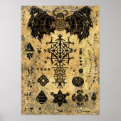 Altes Zauberbuch Poster (Vorne)