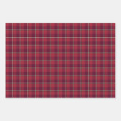 Altes Ziegel- und Cab Sav Karo Geschenkpapier Set (Vorderseite 3)