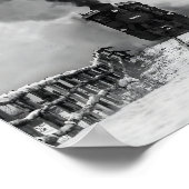 Altes Zugplakat Poster (Ecke)