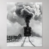 Altes Zugplakat Poster (Vorne)