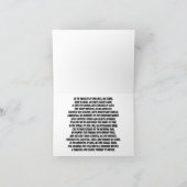 Altes Zusammentreffen Liebe Romantische Kunst Karte (Innenseite)