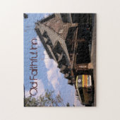 Altes zuverlässiges Gasthaus Yellowstone - Puzzle (Vertikal)