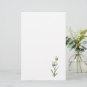 Ältest-duftende Iris (Iris sambucina) durch Briefpapier (Stehend Vorderseite)