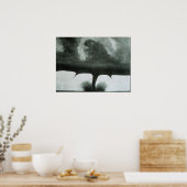 Älteste bekannte Fotografie eines Tornados aus dem Poster (Küche)